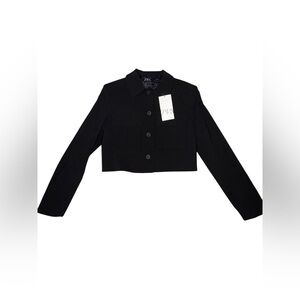 NWT Zara Women's Elegant Black Jacket Size Small